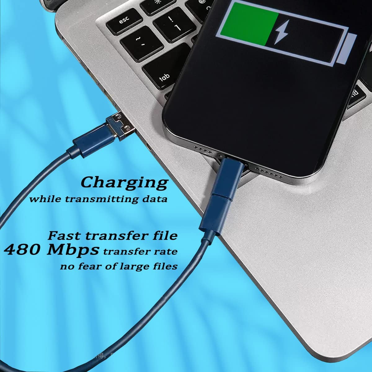 All-in-One 60W USB Fast Multiple Charging Cable Set