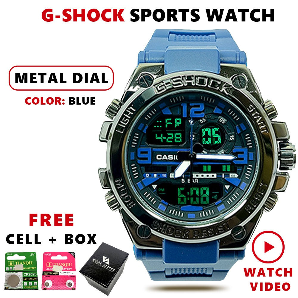 Waterproof digital sports watch for men